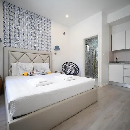 Appartement The Blue And White House *